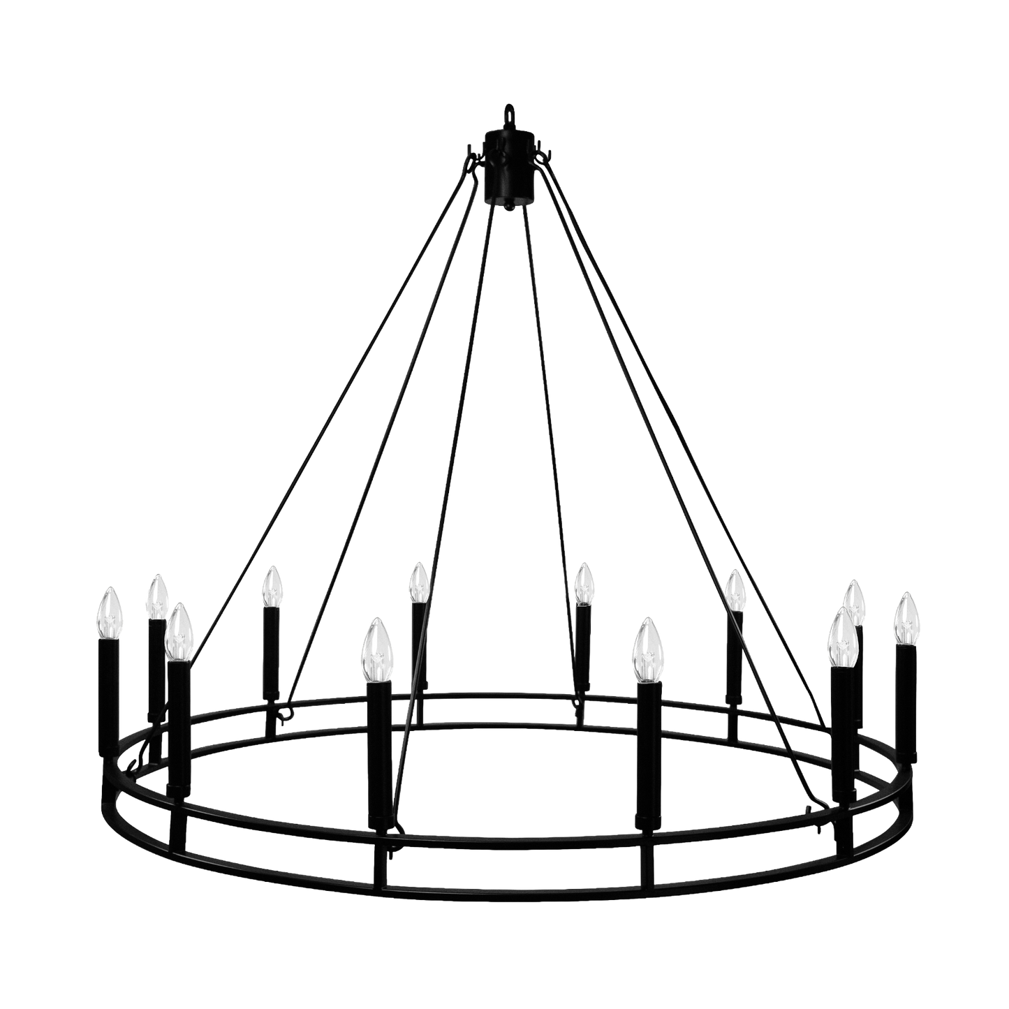 Cara Ring Chandelier | IP66 Pressure Wash Deluge