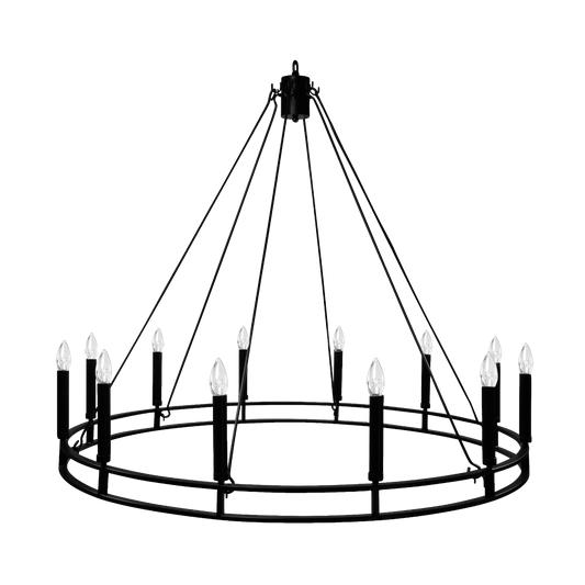 Cara Ring Chandelier | IP66 Pressure Wash Deluge