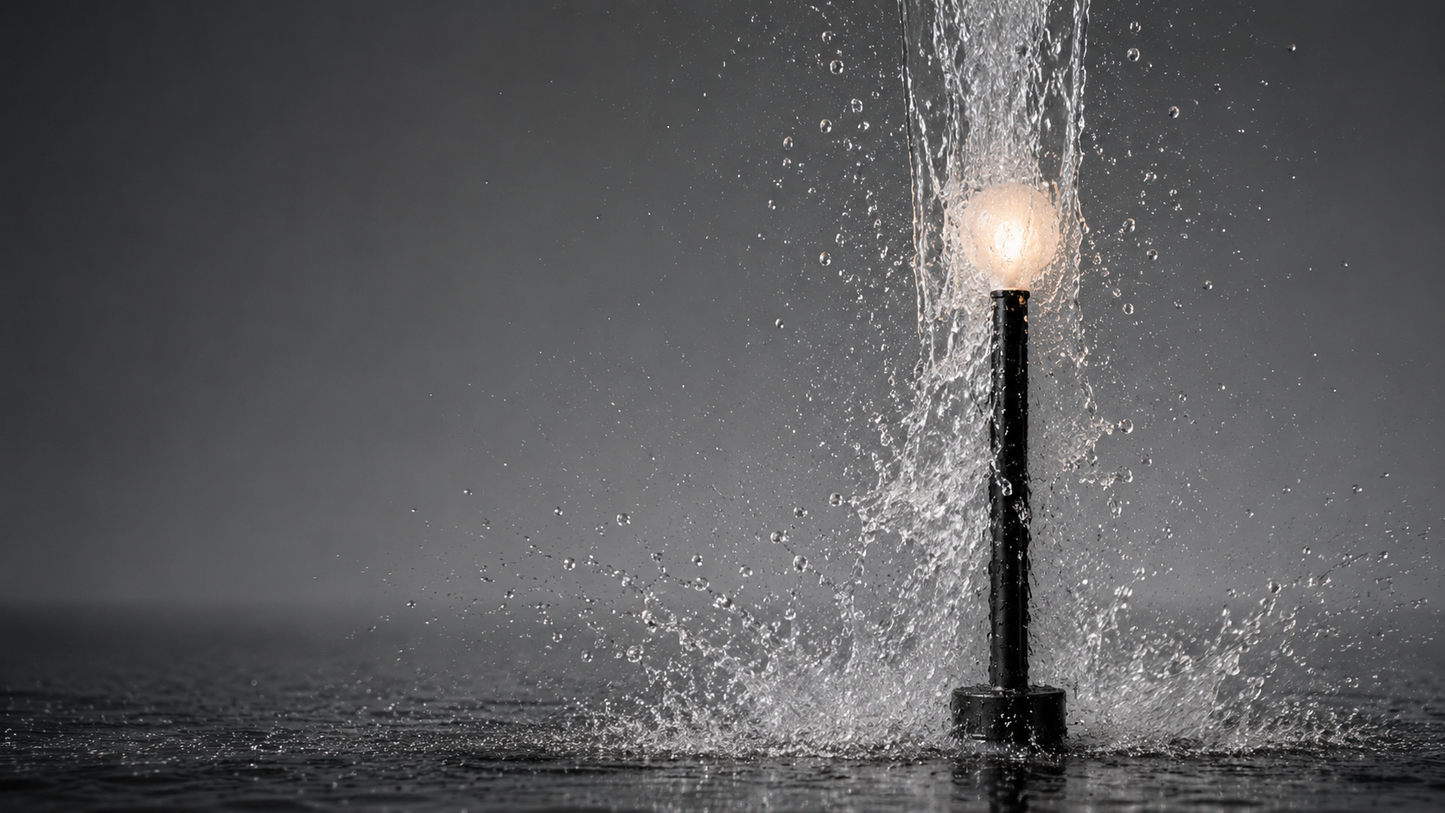 Outdoor Portables | IP66/68 Lights with IP65 Rechargeable Battery and Controls