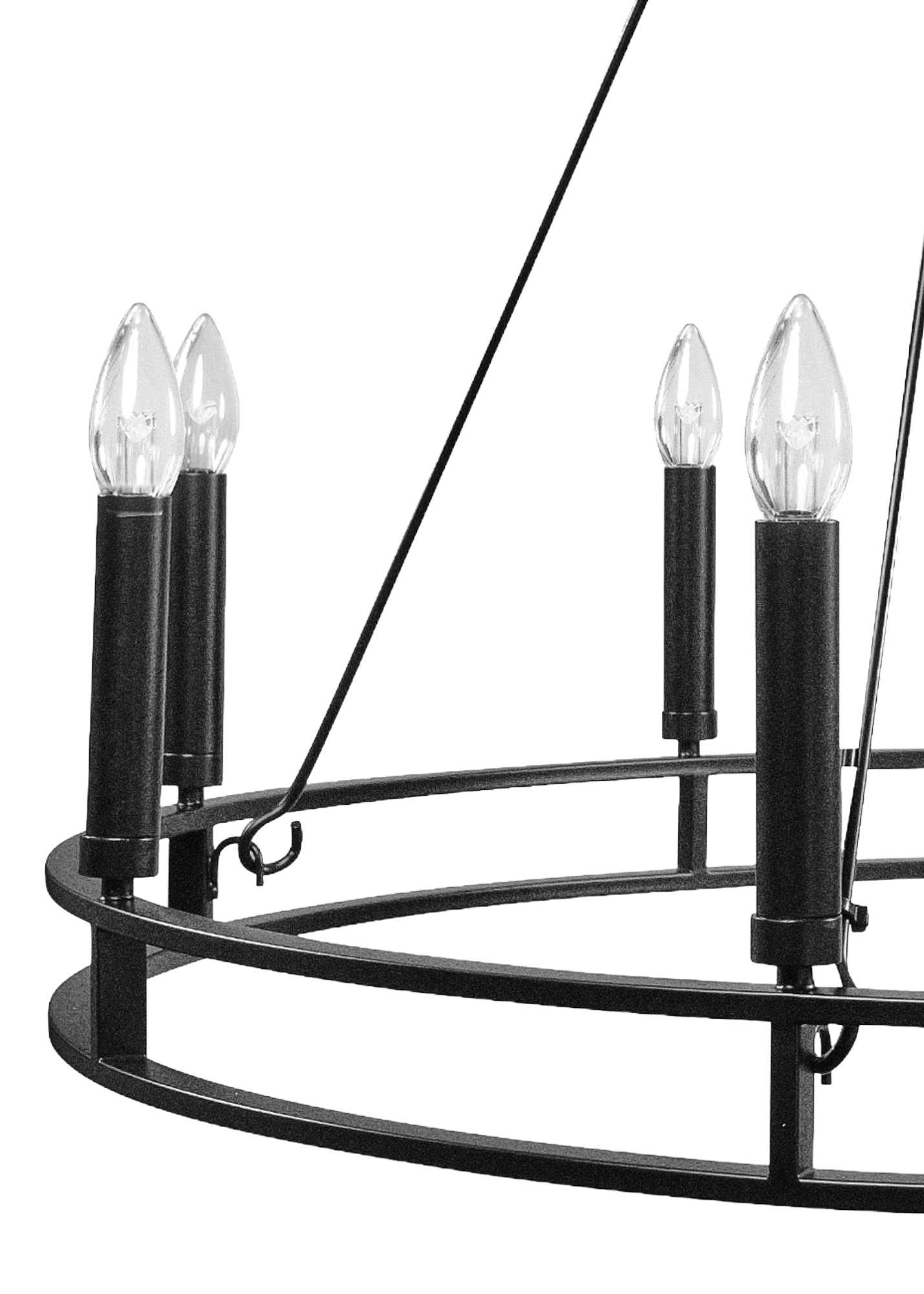 Cara Ring Chandelier | IP66 Pressure Wash Deluge
